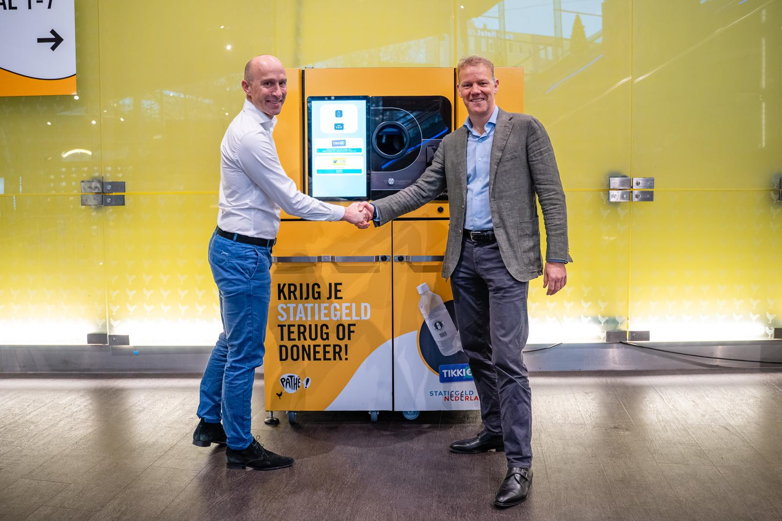 Verpact en Pathé plaatsen RVM Systems statiegeldmachines in bijna alle theaters na succesvolle pilot